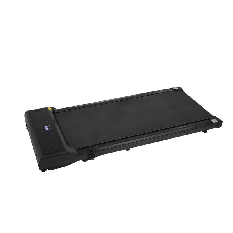 Under-Desk Walking Pad Treadmill with Remote Control - Portable Jogging Machine for Home Office, 240 lb Capacity, Black