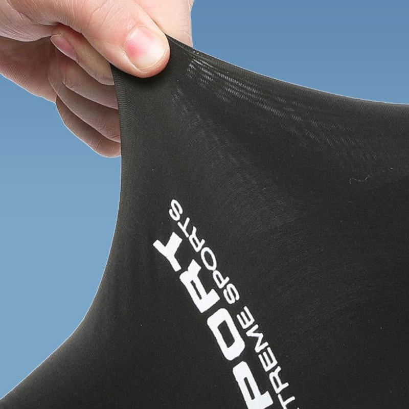 Summer Sun Protection Arm Sleeve, 1 Pair Breathable Ice Silk Arm Sleeve, Sports Arm Sleeve for Cycling, Running, Climbing, Cruel Summer